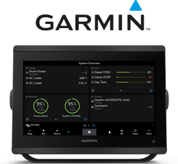 Інтеграція суднового багатофункціонального дисплея та GX – Garmin